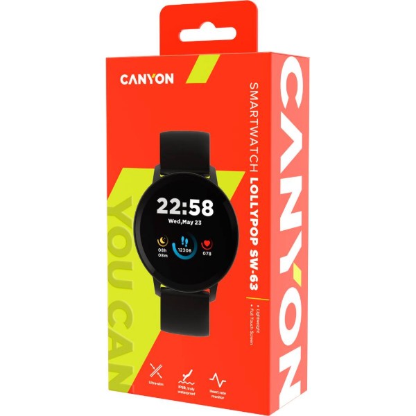Фото - Смарт-часы Canyon Lollypop (CNS-SW63BB)