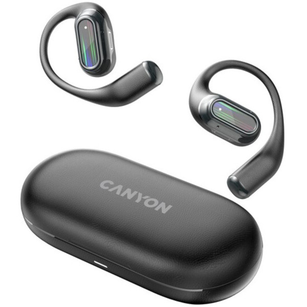Фото - Уцінка - Навушники вкладиші бездротові TWS Canyon OnFlow 12 OWS ENC Black (CNS-TWS12BK)