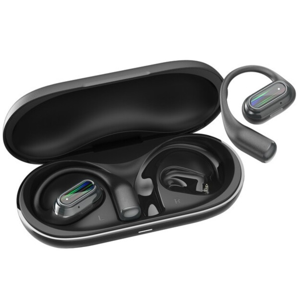 Фото - Уцінка - Навушники вкладиші бездротові TWS Canyon OnFlow 12 OWS ENC Black (CNS-TWS12BK)