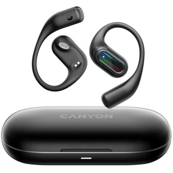 Фото - Уцінка - Навушники вкладиші бездротові TWS Canyon OnFlow 12 OWS ENC Black (CNS-TWS12BK)
