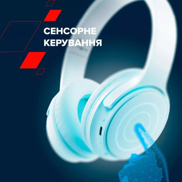 Фото - Наушники накладные беспроводные Canyon OnRiff 4 Bluetooth White (CNS-CBTHS4W)