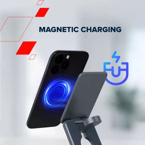 Фото - Бездротовий зарядний пристрій Canyon OnCharge 309 15W 3in1 Metal (CNS-WCS309M)
