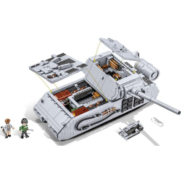 Фото - Пластиковий конструктор Cobi Танк Maus 1:28 1605 деталей (COBI-2559)
