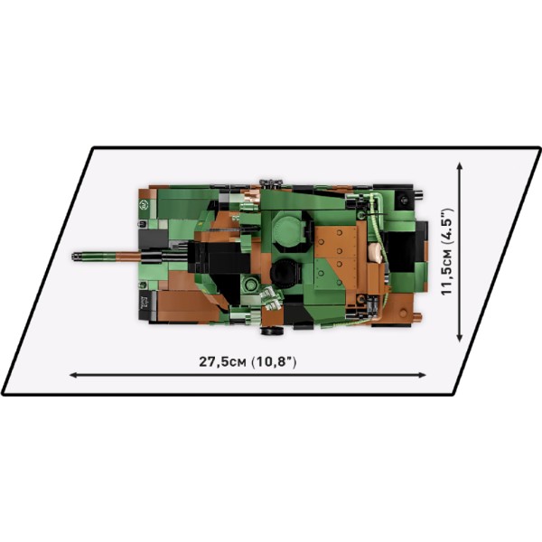 Фото - Пластиковий конструктор Cobi Танк M1A2 SEP v3 Абрамс 1017 деталей (COBI-2623)