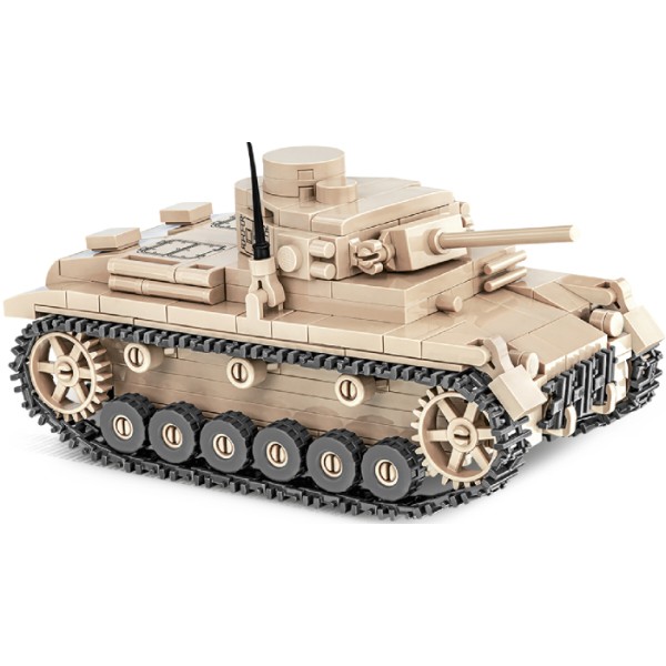 Фото - Пластиковий конструктор Cobi Друга Світова Війна Танк Panzer III 292 деталей (COBI-2712)