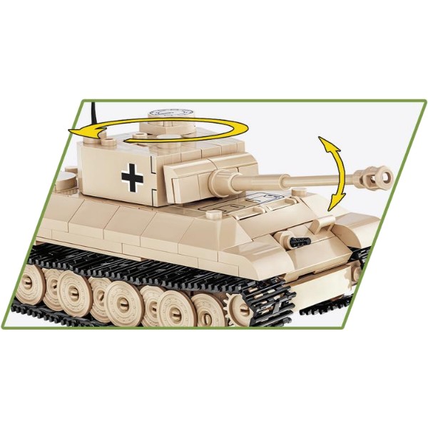 Фото - Пластиковий конструктор Cobi Друга Світова Війна Танк Panzer V Пантера 298 деталей (COBI-2713)