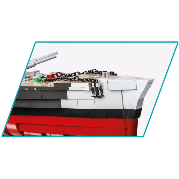 Фото - Пластиковий конструктор Cobi Лінкор Тірпіц 1:300 2880 деталей (COBI-4839)