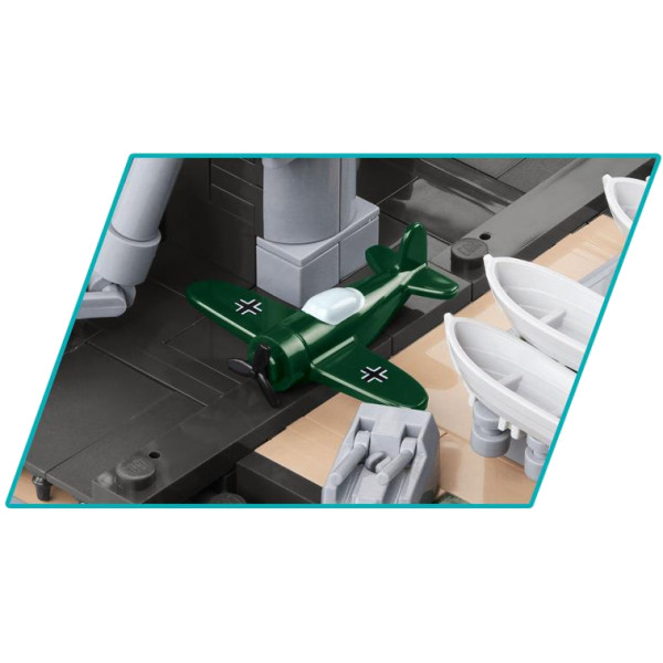 Фото - Пластиковий конструктор Cobi Лінкор Тірпіц 1:300 2880 деталей (COBI-4839)