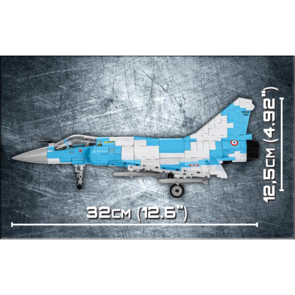 Фото - Пластиковий конструктор Cobi Літак Mirage 2000-5 400 деталей (COBI-5801)