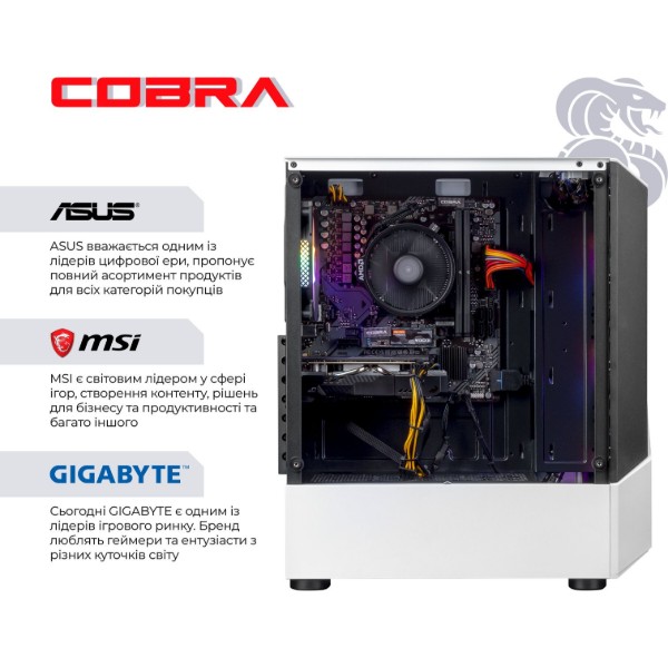 Фото - Системный блок Cobra Advanced (A45.32.S10.96XT.22592)