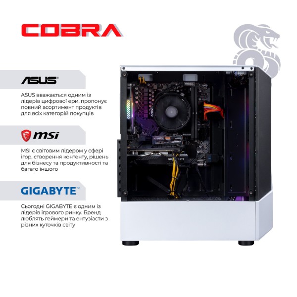 Фото - Системный блок Cobra Advanced (A45.16.S10.35.18369)