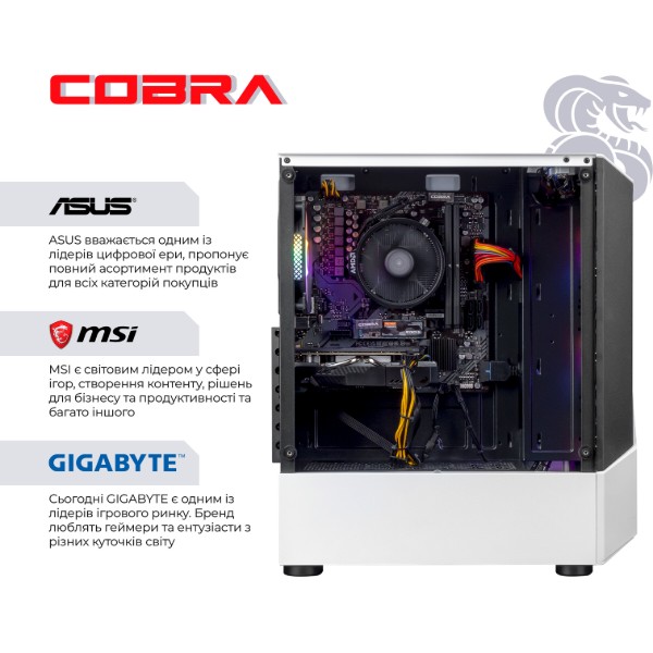 Фото - Системный блок Cobra Advanced Windows 11 Home (A45.32.S5.96XT.22603W)