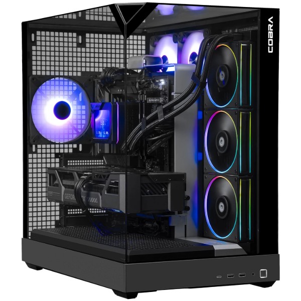 Фото - Системный блок Cobra Apex RTX 5080 / Ryzen 7 9800X3D / RAM 64GB / SSD 1TB + SSD 500GB / Win 11 (R7A23730)