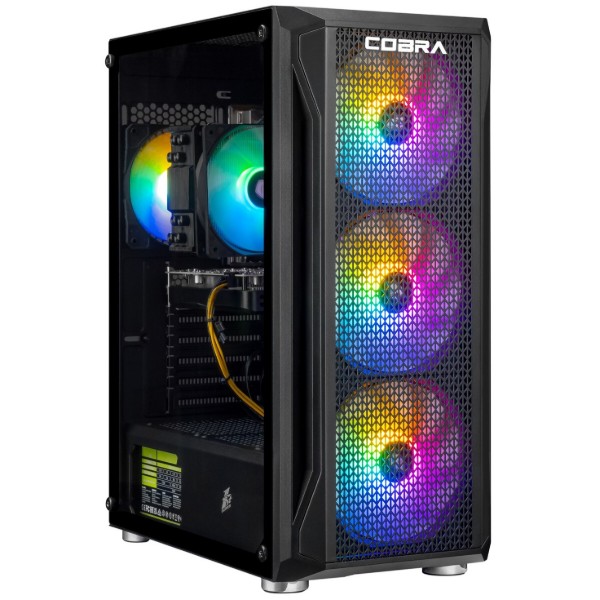 Фото - Системный блок Cobra Go RTX 5050 / Ryzen 5 5500X3D / RAM 16GB / SSD 500GB (R5G23378)