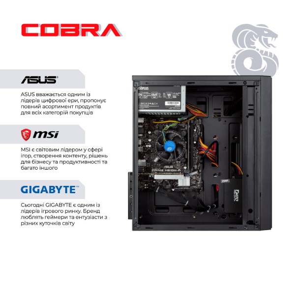 Фото - Системный блок Cobra Advanced Windows 11 Pro (I144.32.H2S5.INT.24505W)