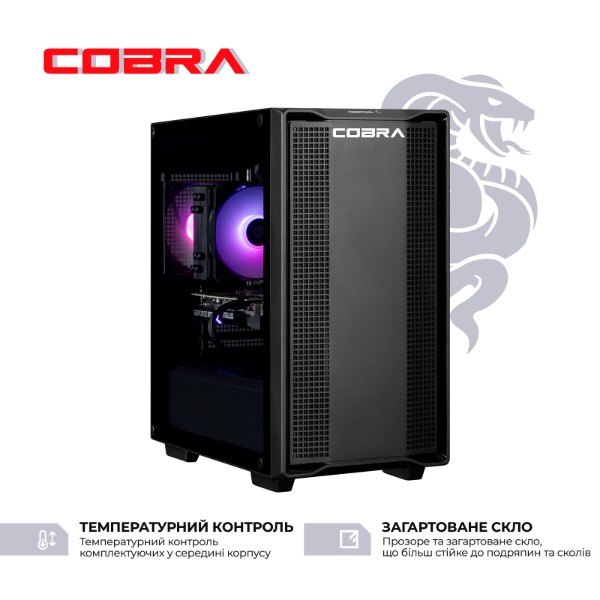 Фото - Системный блок Cobra Performance RTX 5070 TI / Ryzen 5 9600X / RAM 32GB / SSD 1TB (R5G23470)