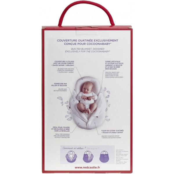 Фото - Ковдра для Cocoonababy зима Red Castle Grey утеплене (049118)