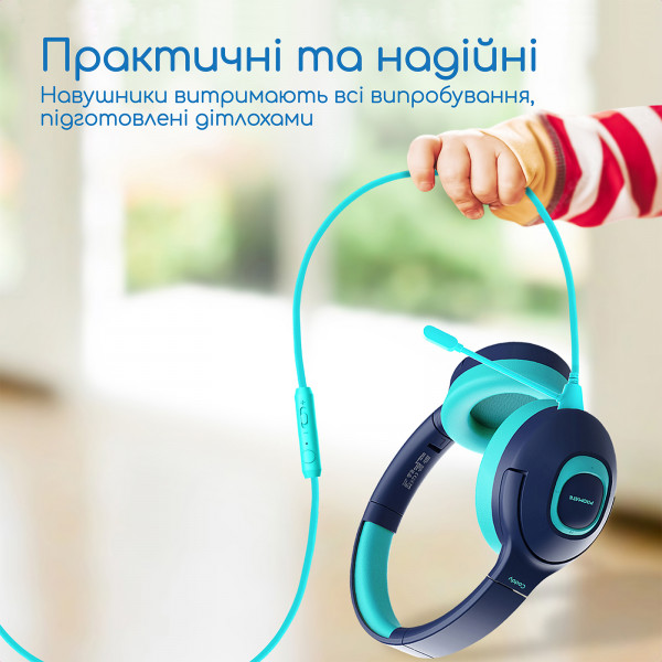 Фото - Навушники накладні бездротові Promate Coddy.Aqua