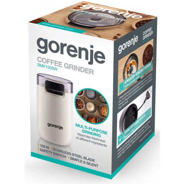 Фото - Уцінка - Кавомолка Gorenje SMK150SW