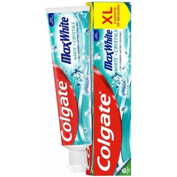 Фото - Зубная паста Colgate 125 мл Макс Блеск Хрустальная мята (8718951312845)