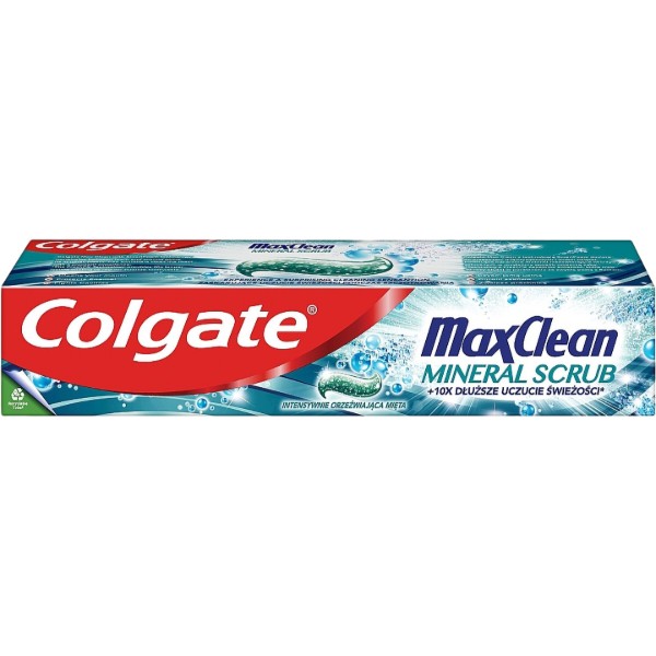 Фото - Зубна паста Colgate Max Clean Mineral Scrub 75 мл Фото - Зубна паста Colgate Max Clean Mineral Scrub 75 мл