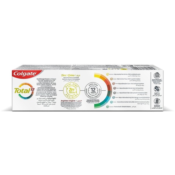 Фото - Зубна паста Colgate Total 12 Деревне вугілля 75 мл