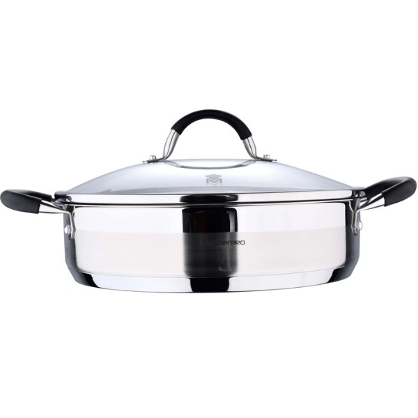 Фото - Сотейник Masterpro Foodies collection 3,8 л (BGMP-1503-BK)
