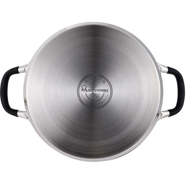 Фото - Сотейник Masterpro Foodies collection 3,8 л (BGMP-1503-BK)