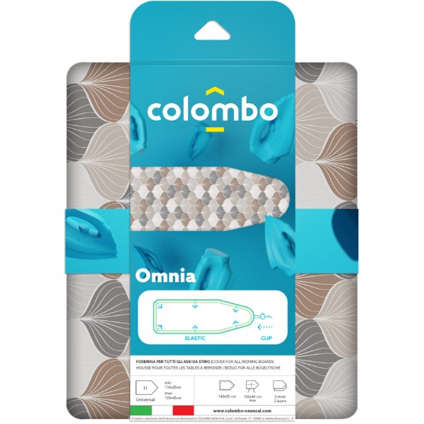 Фото - Чохол для прасувальної дошки Colombo Coquillage Beige 140 x 55 см (COP530)