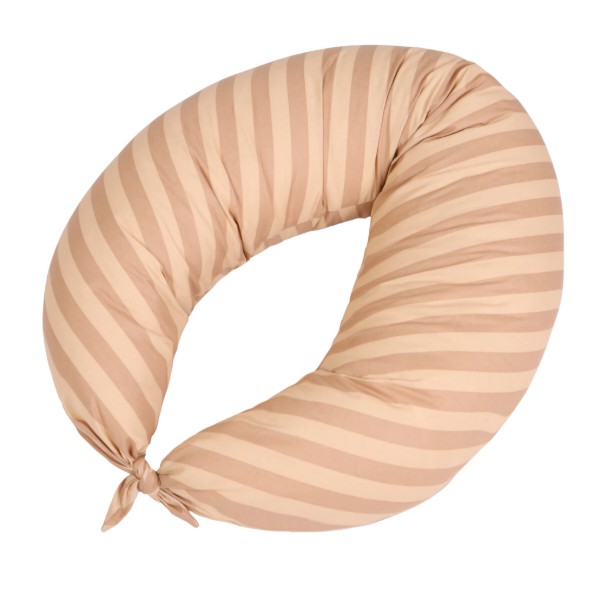 Фото - Подушка для кормления MirSon №5020 Color Line 17-0602 Stripe Creamy 30х170 (2200010969801)