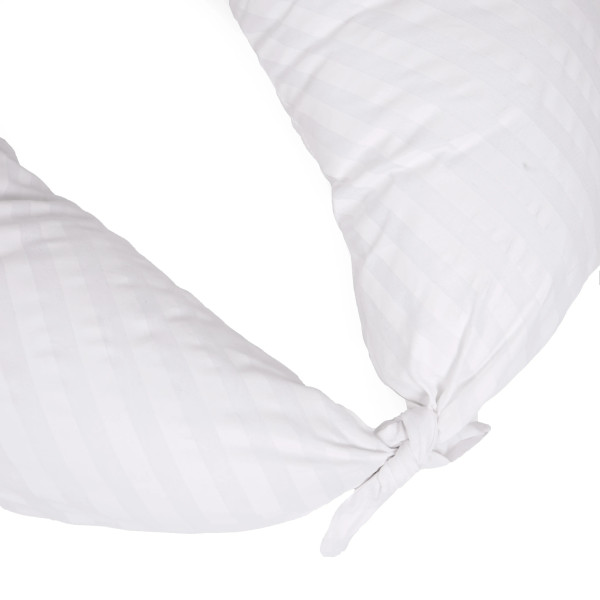 Фото - Подушка для годування MirSon №5018 Color Line 17-0605 Stripe White 30х170 (2200010969788)