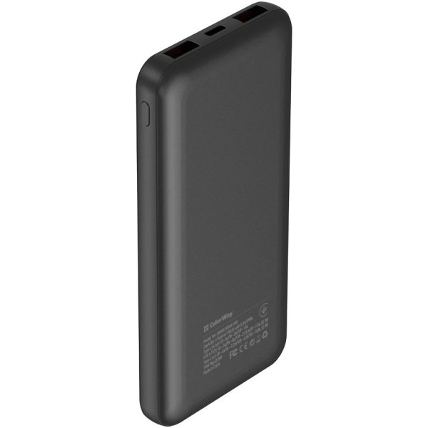 Фото - Батарея мобильная Colorway 10 000 mAh LCD Black (CW-PB100LPB3BK-PDD)