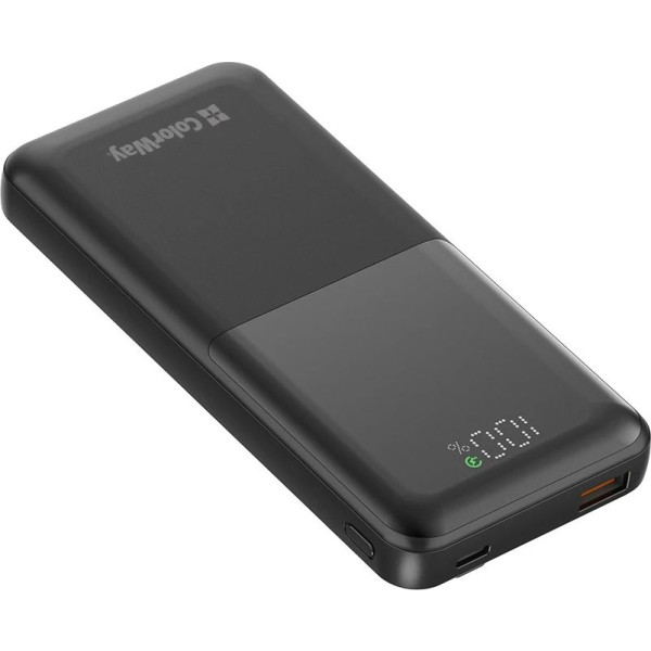 Фото - Батарея мобильная Colorway 10 000 mAh LCD Black (CW-PB100LPB3BK-PDD)