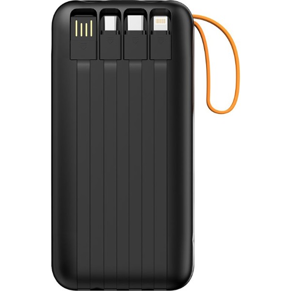 Фото - Батарея мобильная Colorway 20 000 mAh PowerHub USB QC4.0 + USB-C PD22.5W Black (CW-PB200LP07BK)
