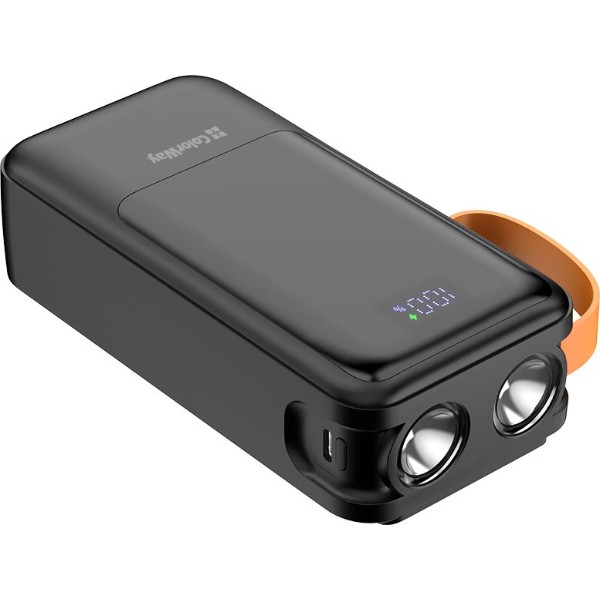 Фото - Батарея мобильная Colorway 30 000 mAh PowerHub USB QC4.0 + USB-C PD22.5W Black (CW-PB300LP07BK)