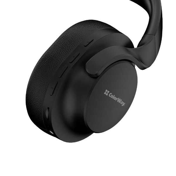 Фото - Навушники повнорозмірні бездротові Colorway AERO ANC Black (CW-HBT02BK)