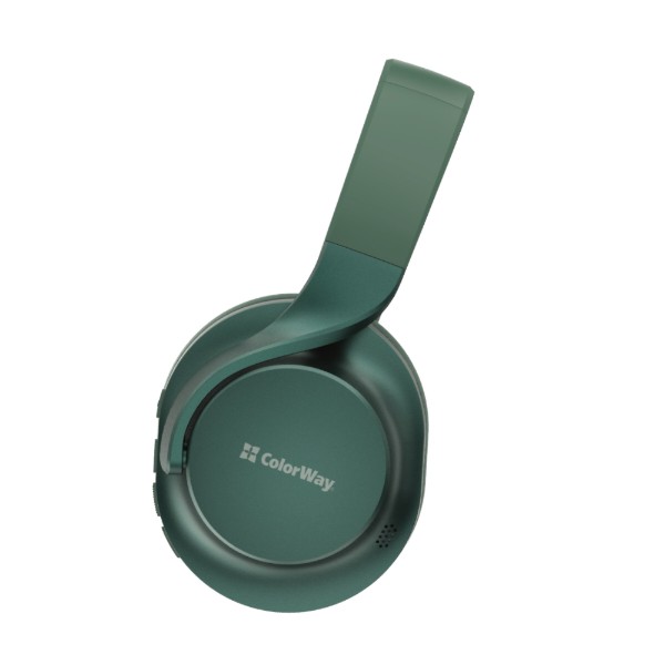 Фото - Наушники полноразмерные беспроводные Colorway AERO ANC Green (CW-HBT02G)