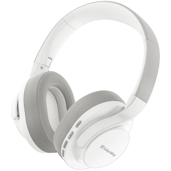 Фото - Наушники полноразмерные беспроводные Colorway AERO ANC White (CW-HBT02WT) Фото - Наушники полноразмерные беспроводные Colorway AERO ANC White (CW-HBT02WT)