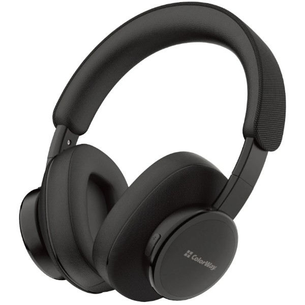 Фото - Наушники полноразмерные беспроводные Colorway CORE ANC Black (CW-HBT03BK)