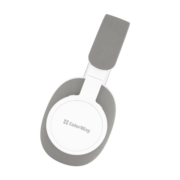 Фото - Навушники повнорозмірні бездротові Colorway CORE ANC White-Gray (CW-HBT03WG)