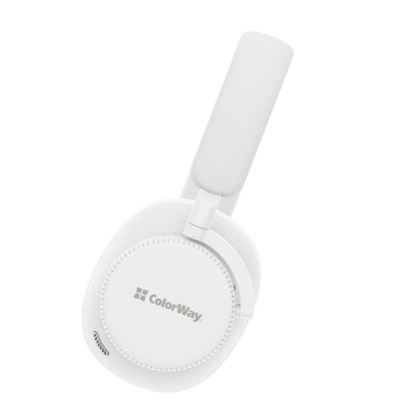 Фото - Наушники полноразмерные беспроводные Colorway PRIME White (CW-HBT01WT)