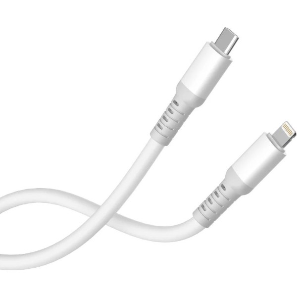Фото - Кабель Colorway Type-C - Apple Lightning 1м White (CW-CBPDCL093-WT)