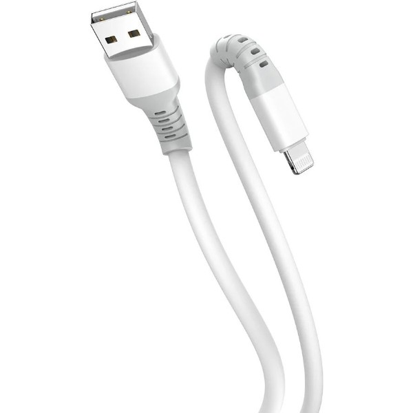 Фото - Кабель Colorway USB - Apple Lightning 3А 1м White (CW-CBUL093-WT)