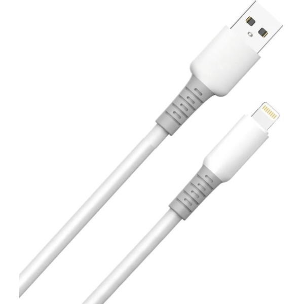 Фото - Кабель Colorway USB - Apple Lightning 3А 1м White (CW-CBUL093-WT)