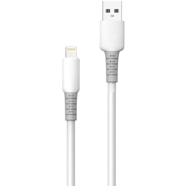 Фото - Кабель Colorway USB - Apple Lightning 3А 1м White (CW-CBUL093-WT)