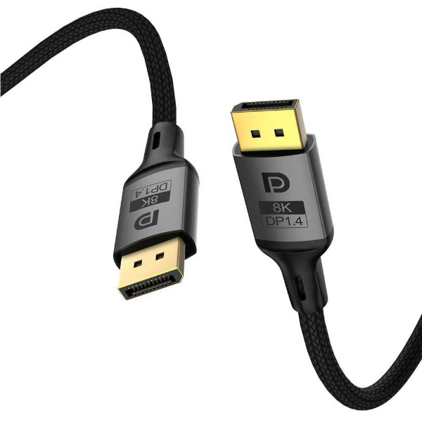 Фото - Кабель Colorway DisplayPort-DisplayPort V1.4 8K 1.5м Black (CW-CBDP093-BK)