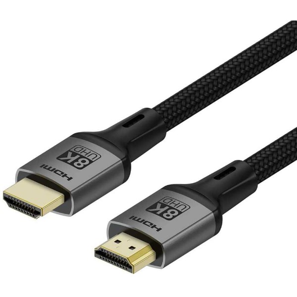 Фото - Кабель HDMI Colorway HDMI-HDMI V2.1 8K 2м Black (CW-CBHD088-BK)