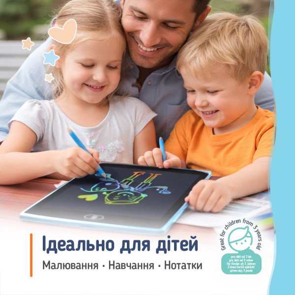 Фото - Графічний планшет Colorway LCD Writing Tablet 10 (CW-WT10C)