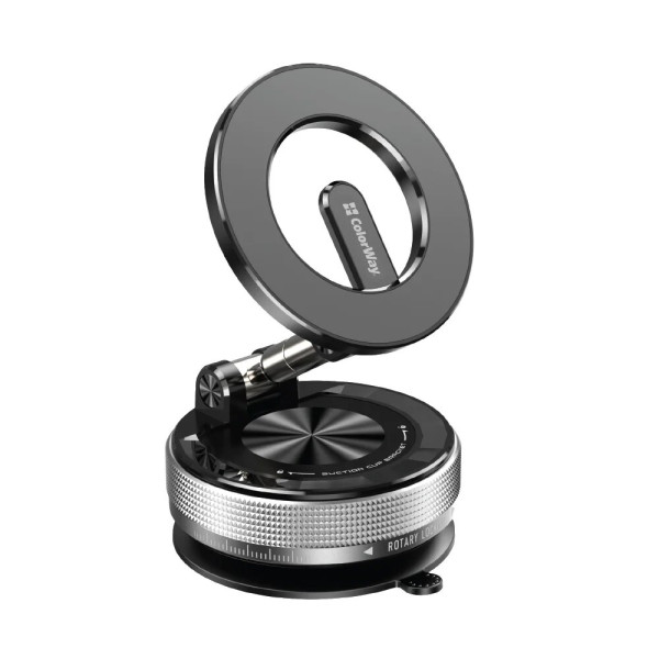 Фото - Автотримач Colorway MagSafe 360° Black (CW-CHM21-BK)