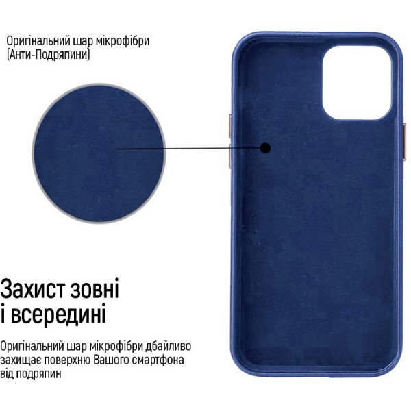 Фото - Чохол для смартфону Colorway Origin Leather Case Apple iPhone 11 Blue (CW-COLAI11-BU)